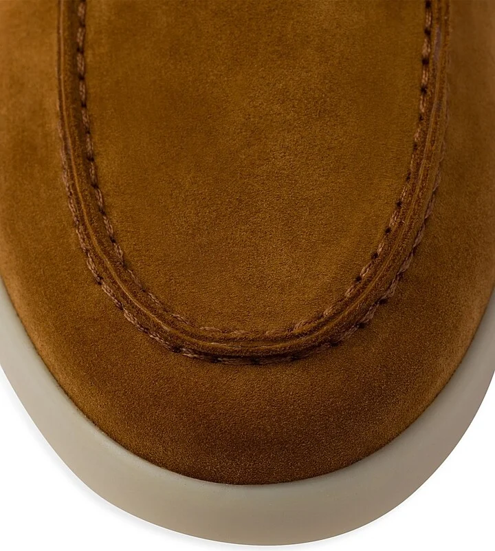 Women's Suede Sabots - Brown - Size 7 - Image 4