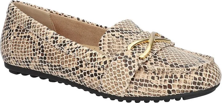 Womens Suede Slip On Loafers