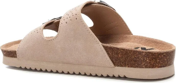Women's Suede Slip on Sandals By Xti - Image 8