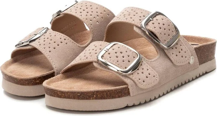 Women's Suede Slip on Sandals By Xti - Image 9
