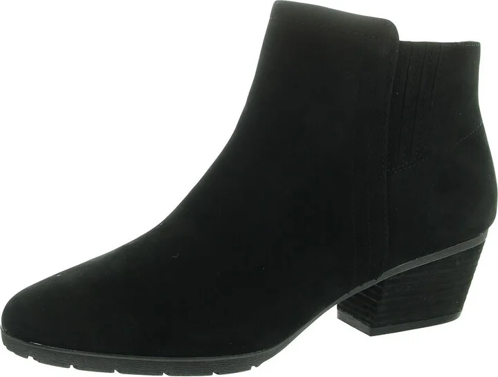 Womens Suede Waterproof Booties