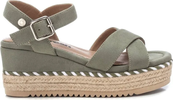 Women's Suede Wedge Sandals By XTI