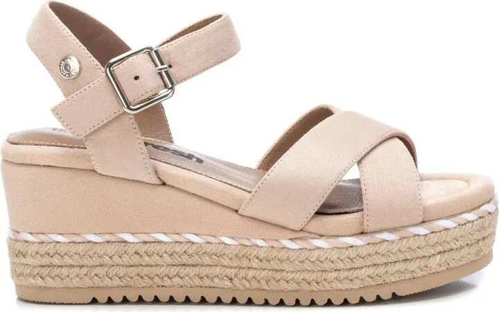 Women's Suede Wedge Sandals By XTI