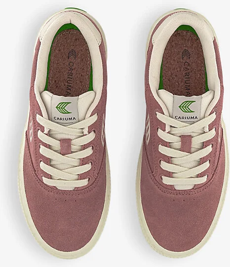Womens Suede Withered Naioca Branded Suede Low-Top Trainers Eur 38/5 Uk Women - Image 2