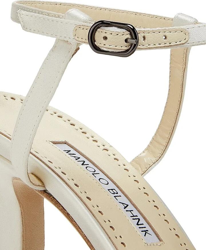 Women's Sufik Satin Embellished T-Strap Pumps - Black - Size 11.5 - Image 10