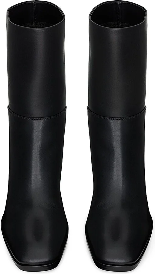 Women's Sulpice Booties in Smooth Leather - Black - Size 6 - Image 4