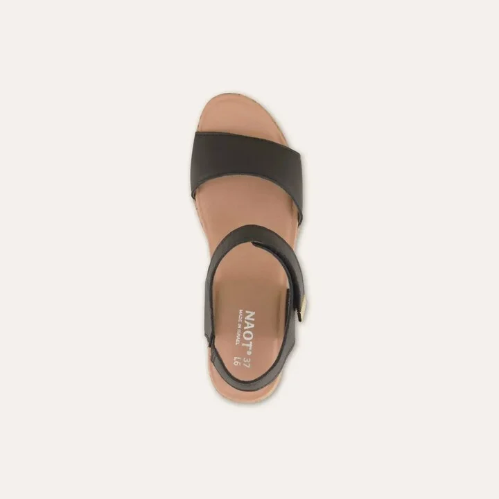 Women's Summer Wedge In Black