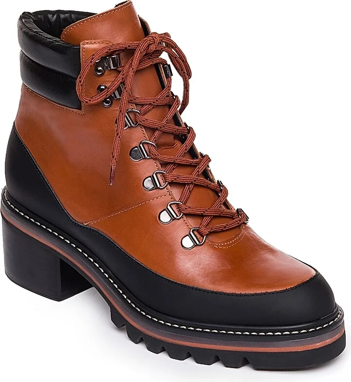 Women's Summit Leather Hiker Bootie - Chestnut - Size 9 - Image 2