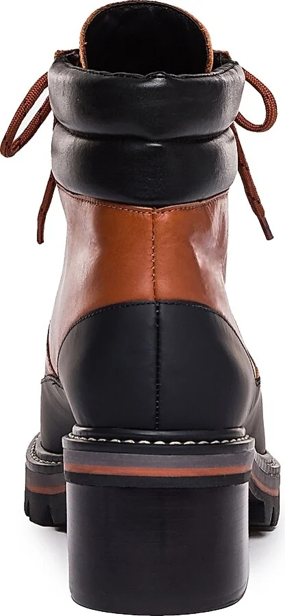 Women's Summit Leather Hiker Bootie - Chestnut - Size 9 - Image 6
