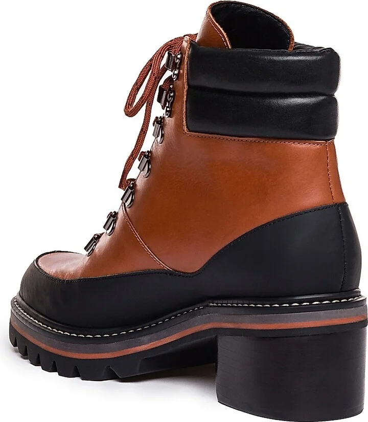 Women's Summit Leather Hiker Bootie - Chestnut - Size 9 - Image 7