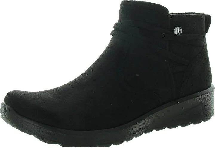 Womens Supercomff Faux Suede Ankle Boots