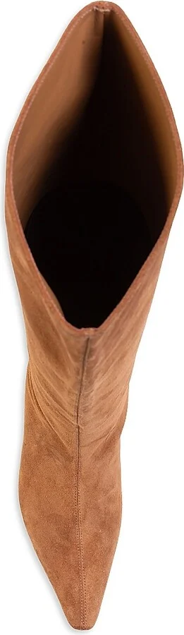 Women's Sutton 50MM Suede Boots - Caramel Suede - Size 5 - Image 3