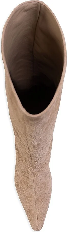 Women's Sutton 50MM Suede Boots - Caramel Suede - Size 5 - Image 8