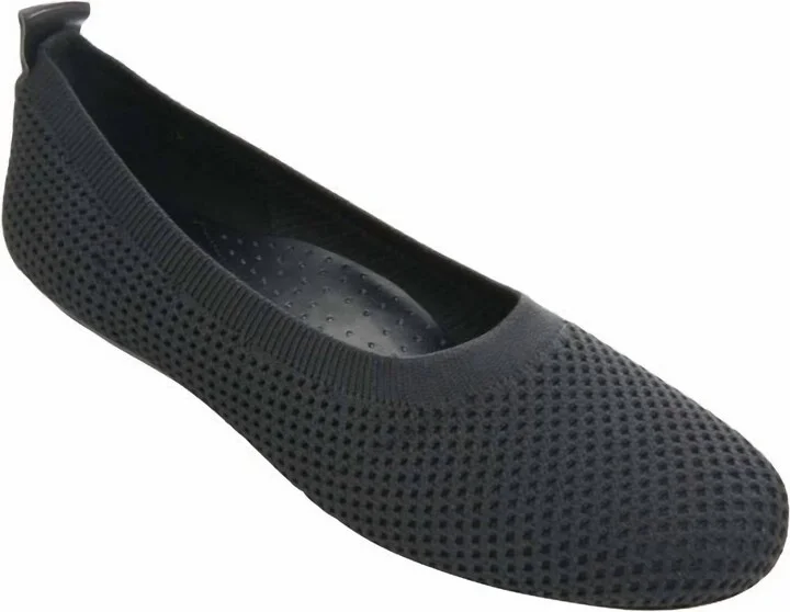 Women's Suvi Stretch Knit Flat In Black