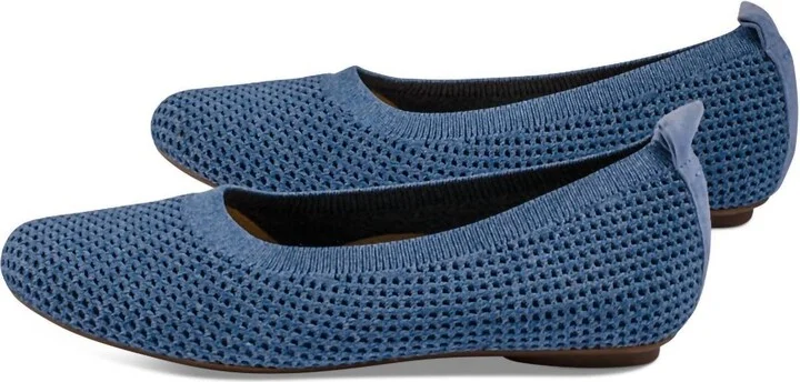 Women's Suvi Stretch Knit Flat In Denim