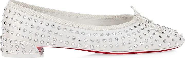 Women's Sweetie Jane Strass Boum Ballerinas - Version Ivory - Size 6