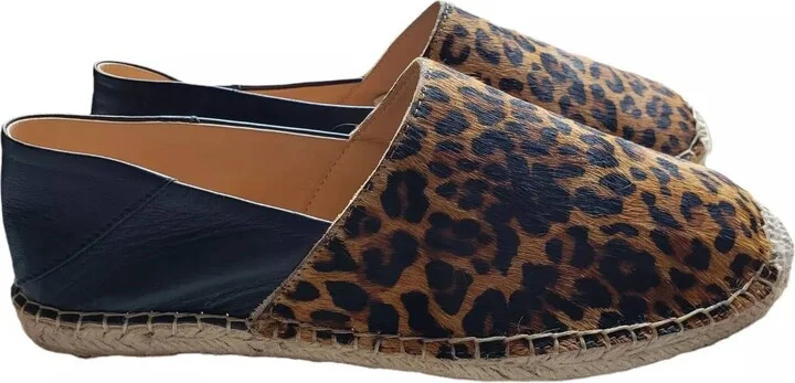 Women's Swerve Espadrille In Tan Leopard