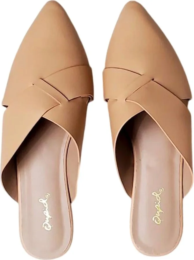 Women's Swirl Ballerina Mules In Sand