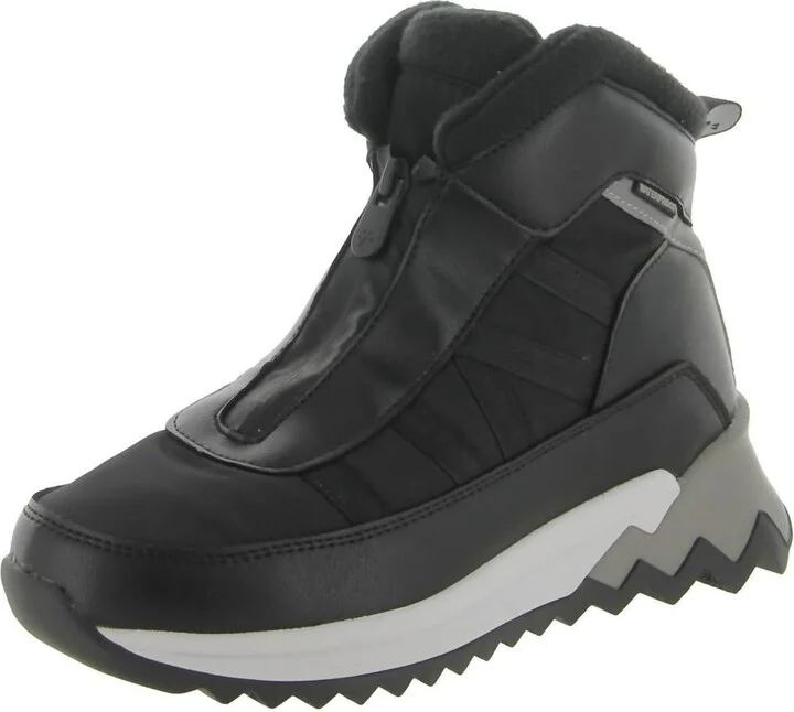 Women's Swizzle Leather Sneakers In Black
