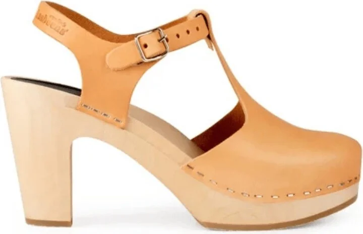 Women's T-Strap Sky High Sandal In Nature