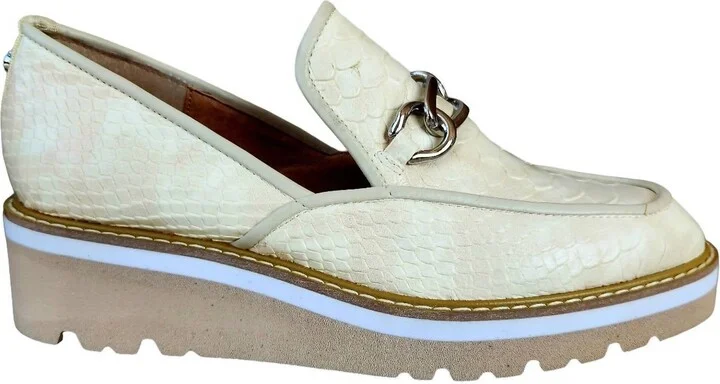 Women's Tabitha Wedge Loafers In Oyster