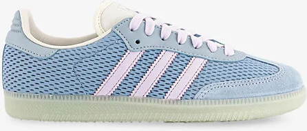 Womens Tactile Blue Samba Og Suede Low-Top Trainers Eur 39.5 / 6.5 Uk Women