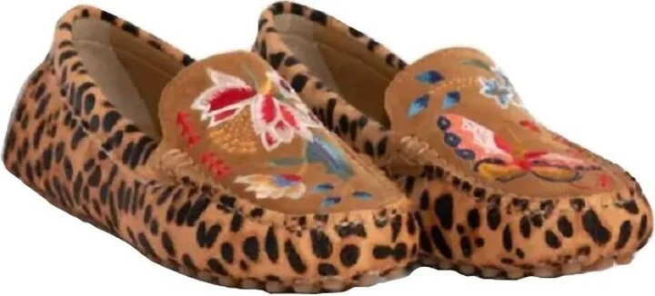 Women's Taline Leopard Mocassin In Multi