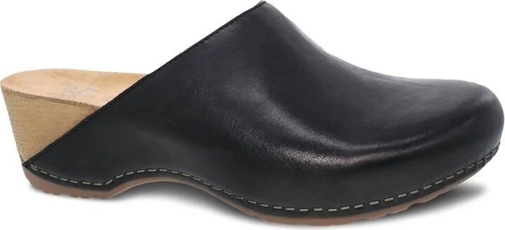 Women's Talulah Milled Burnished Mule In Black