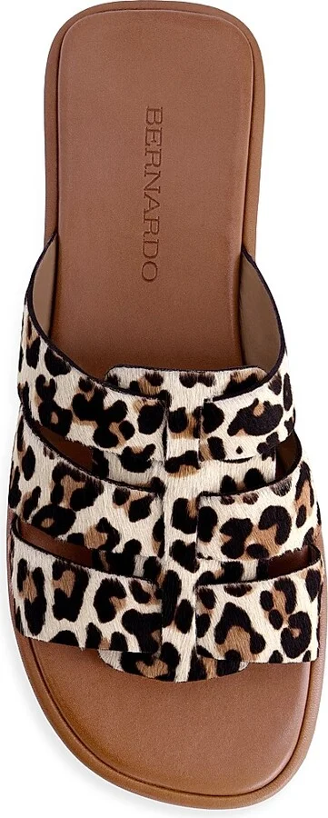 Women's Tamer Slip-On Sandals - Cream Leopard - Size 6 - Image 3