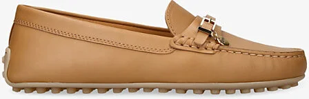 Womens Tan City Gommino Leather Driving Shoes Eur 38/5 Uk Women