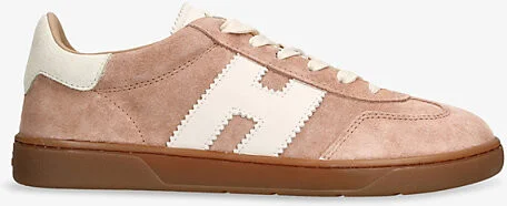 Womens Tan Comb Cool Suede Low-Top Trainers Eur 40 / 7 Uk Women
