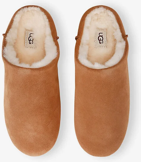 Womens Tan Elea Suede Slippers Eur 36 / 3 Uk Women - Image 2