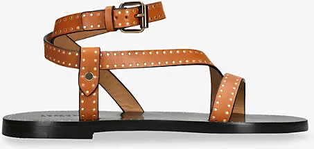 Womens Tan Jopee Leather Sandals Eur 37 / 4 Uk Women