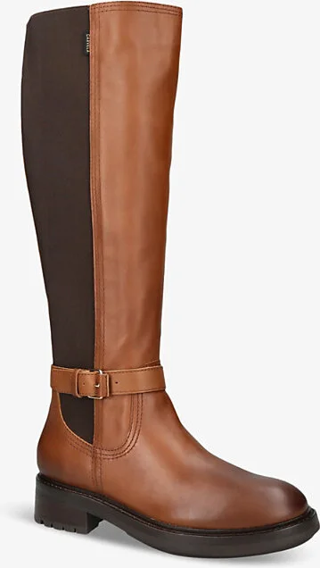 Womens Tan Margot High Leather Knee-High Boots Eur 39 / 6 Uk Women - Image 2