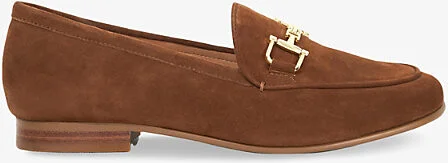 Womens Tan Suede Glair Suede Loafers Eur 39 / 6 Uk Women