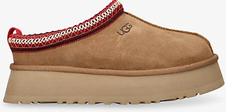 Womens Tan Tazz II Suede Slippers Eur 40 / 7 Uk Women