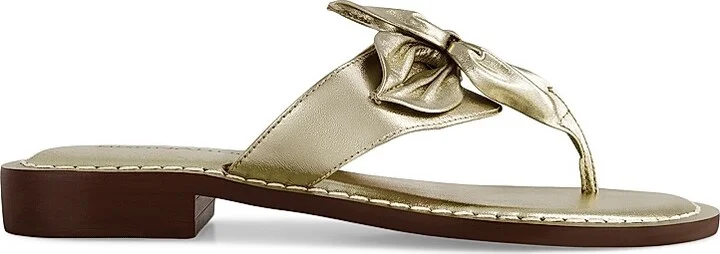 Women's Taormina Thong Sandals - Champagne - Size 6 - Image 3