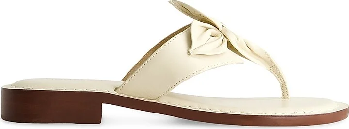Women's Taormina Thong Sandals - Eggshell - Size 6
