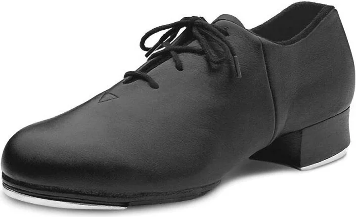Women's Tap Flex Lace-Up Tap Shoe In Black