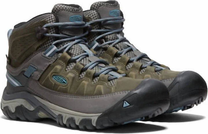Women's Targhee Iii Mid Boots In Magnet/atlantic Blue