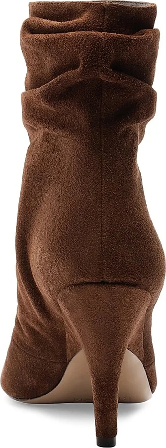 Women's Tati 85MM Suede Slouchy Boots - Rich Brown - Size 5 - Image 8