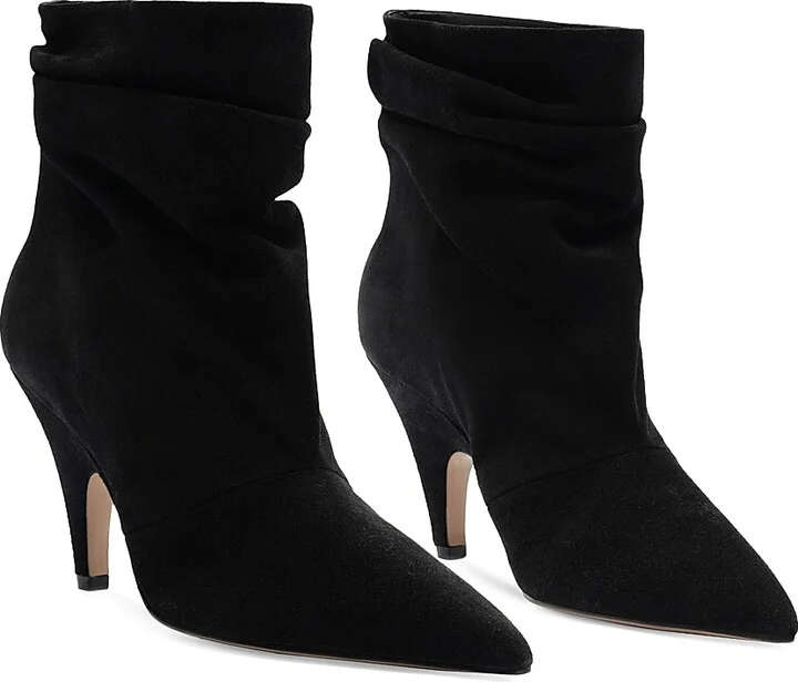 Women's Tati 85MM Suede Slouchy Boots - Rich Brown - Size 5 - Image 11