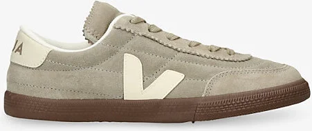 Womens Taupe Comb Panenka Suede Trainers Eur 41 / 8 Uk Women