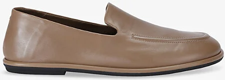 Womens Taupe Mienne Leather Loafers Eur 39 / 6 Uk Women