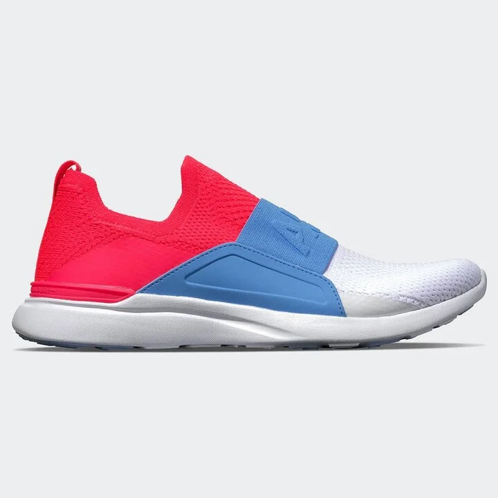 Women's Techloom Bliss Shoes In Magenta/coastal Blue/white