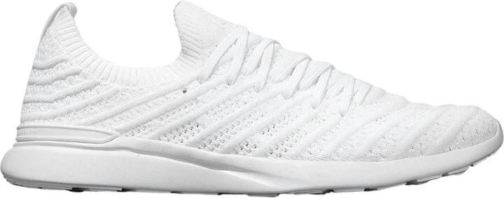 Women's Techloom Wave Sneaker In White/neon Pink