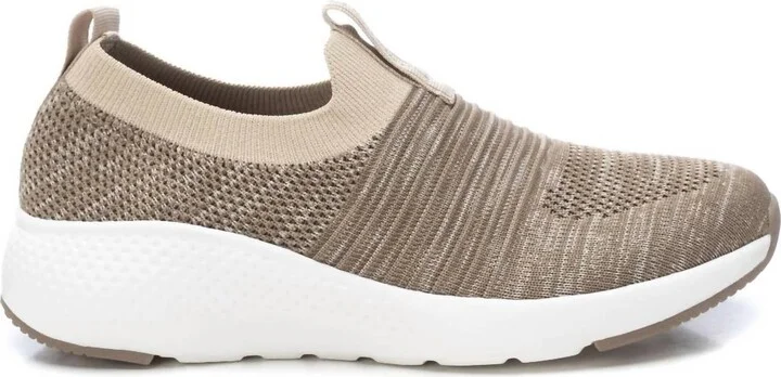 Women's Technical Fabric Sneakers In Beige