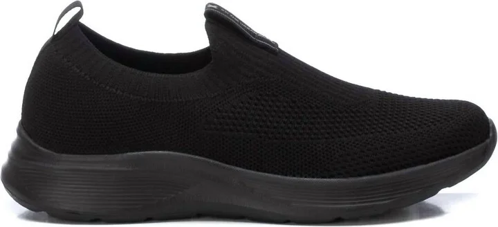 Women's Technical Fabric Sneakers In Black