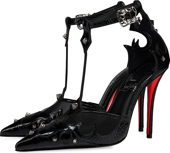 Women's Teetiag 100MM Heels - Black - Size 4.5 - Image 2