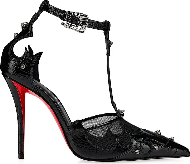 Women's Teetiag 100MM Heels - Black - Size 4.5